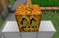 Jack o Lantern light source (Image via Minecraft)